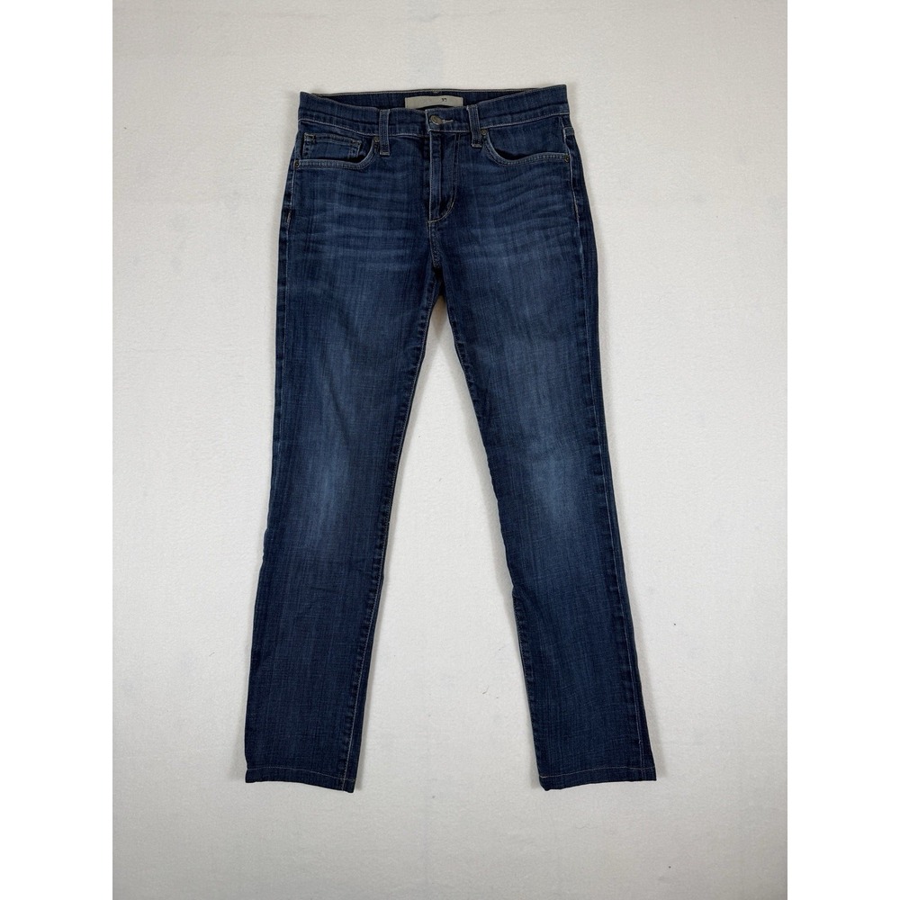 Joes Jeans Dark Wash Straight Leg Denim Jeans Size 29x27 Slim Fit Blue